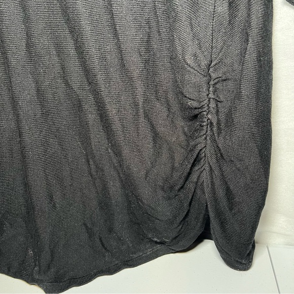 NWT torrid Pullover Lace Back Sweater black women’s size 2XL 100% rayon - Picture 6 of 14